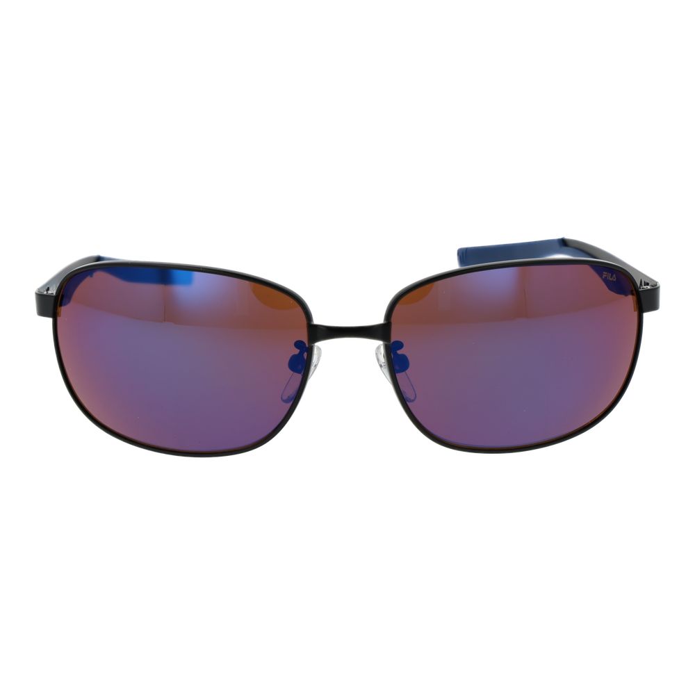 Fila Black Stainless Steel Sunglasses