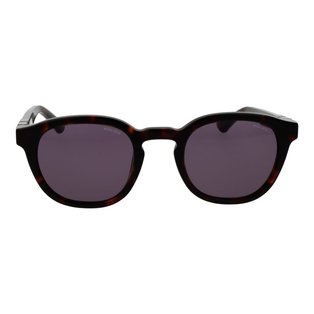 Police Brown Cellulose Acetate Sunglasses