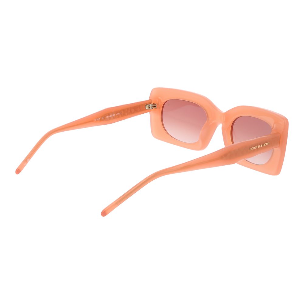 Scotch & Soda Pink Acetate Sunglasses