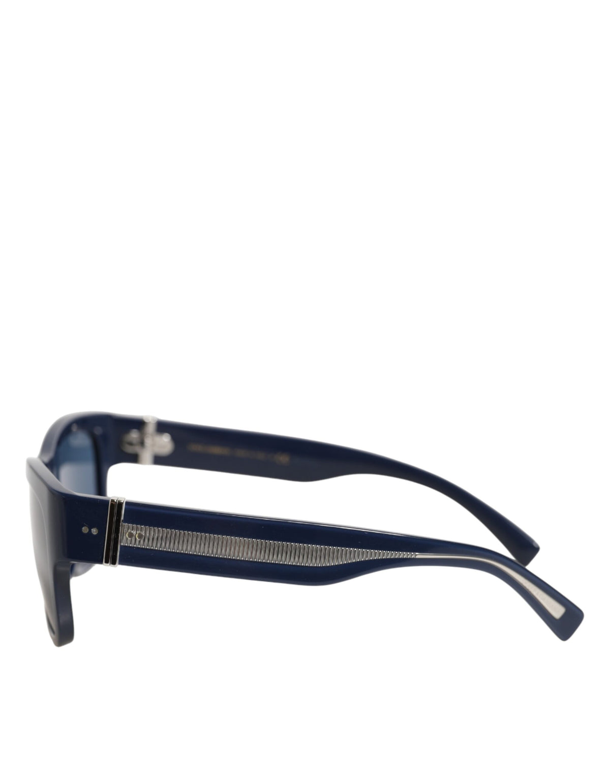 Dolce & Gabbana Blue Acetate Frame Polarized Lenses Sunglasses