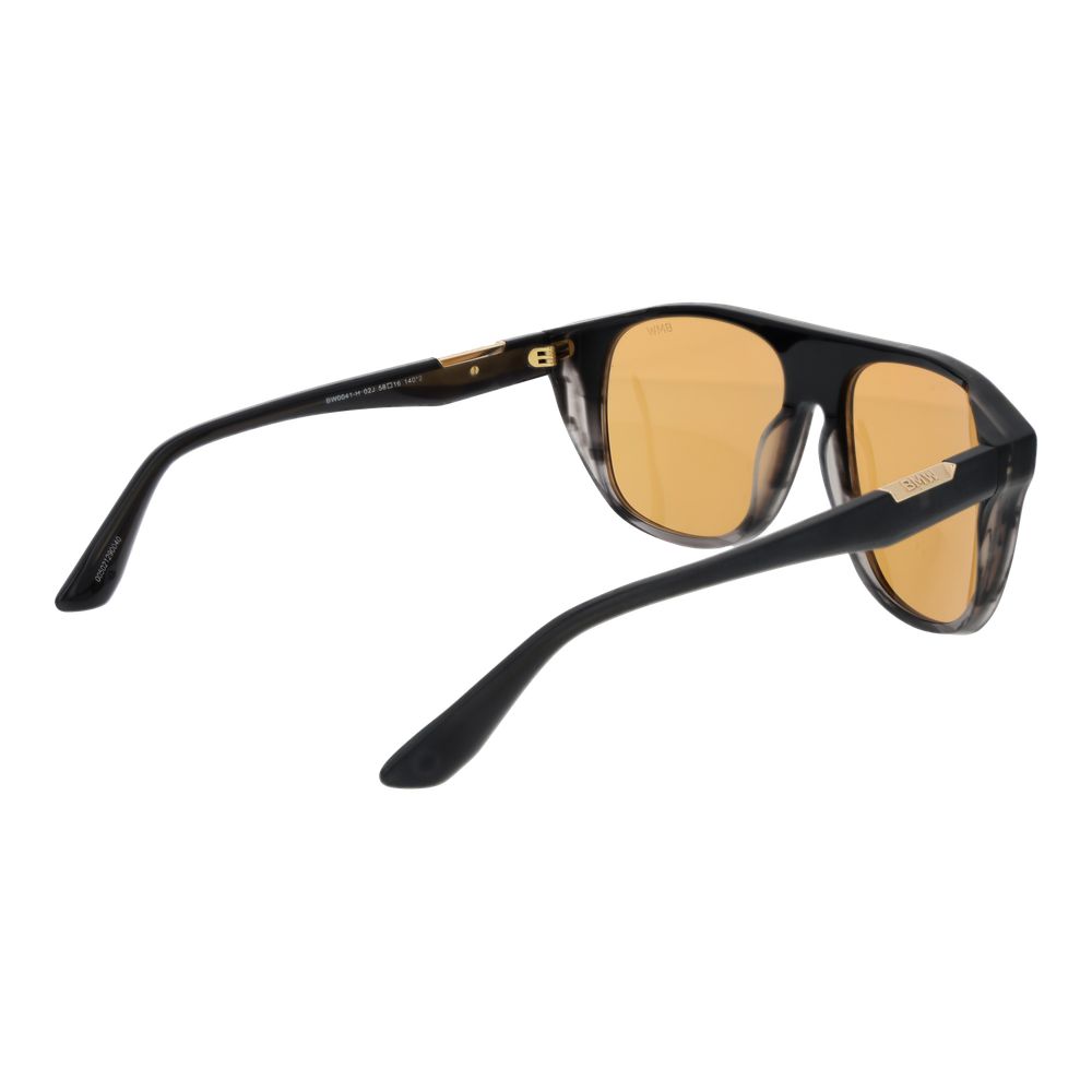 BMW Black Acetate Sunglasses