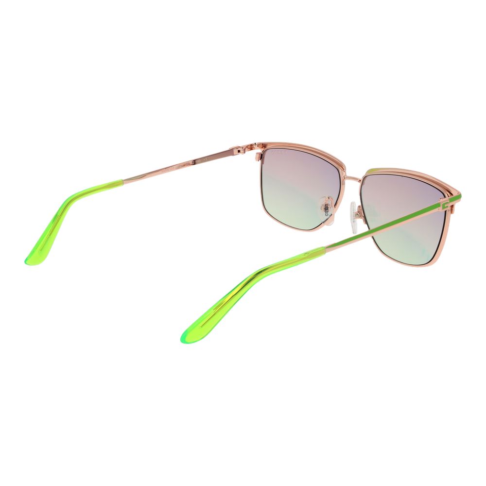Guess Bicolor Metal Sunglasses