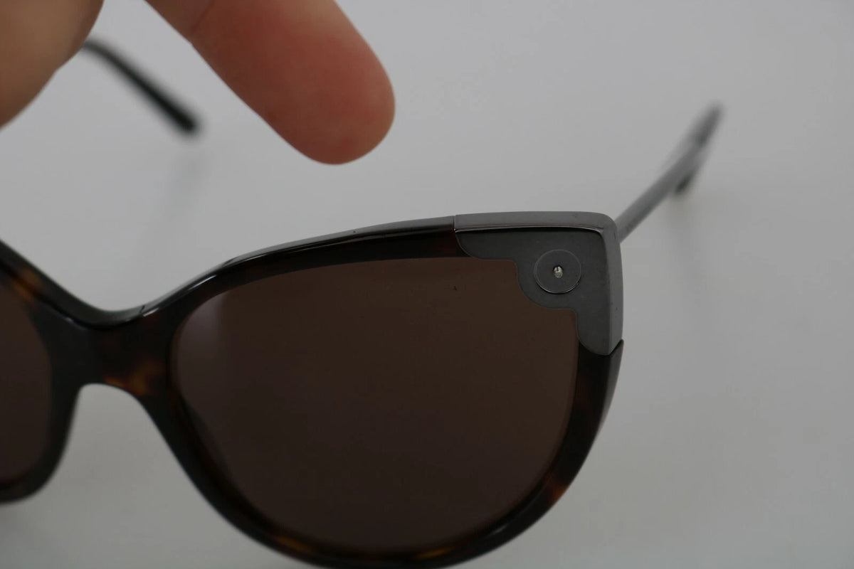 Dolce & Gabbana DG4337 Dark Havana Cat Eye Women Eyewear Sunglasses